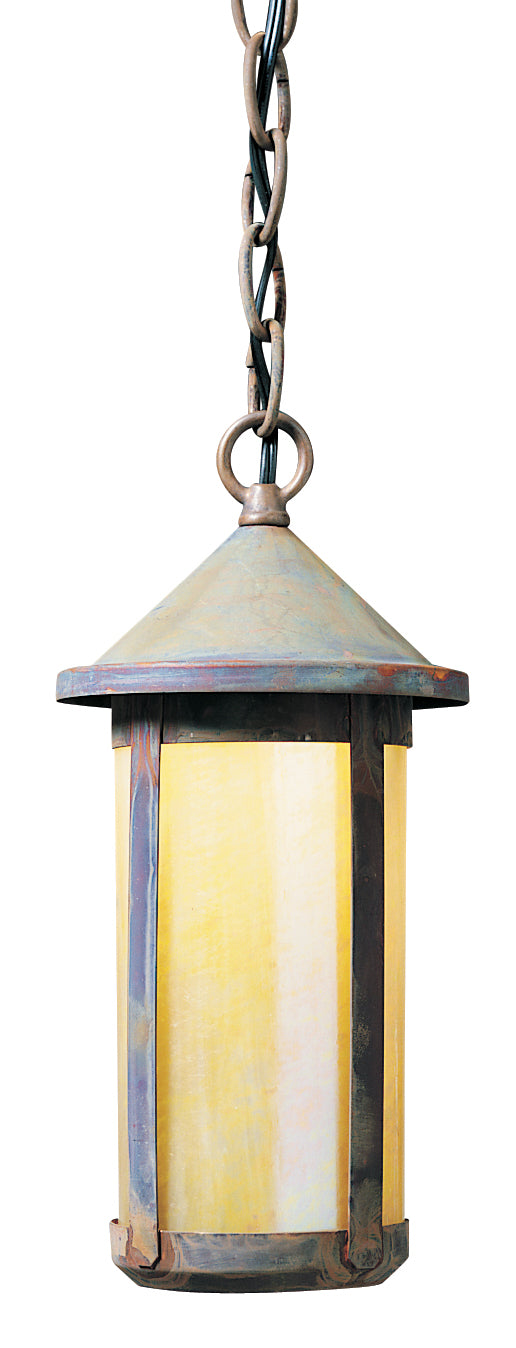 Arroyo BH-6LGW-RC One Light Pendant, Raw Copper