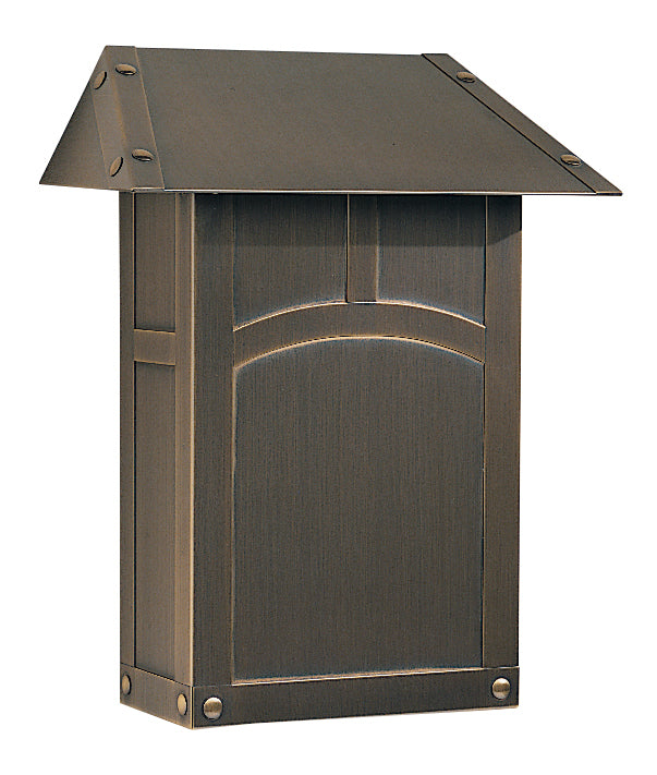 Arroyo EMB-AB Mail Box, Antique Brass