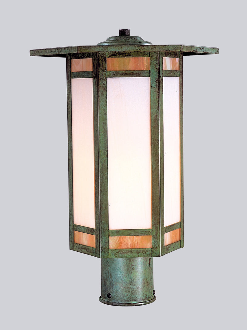 Arroyo ETP-11GWC-BZ One Light Post Mount, Bronze