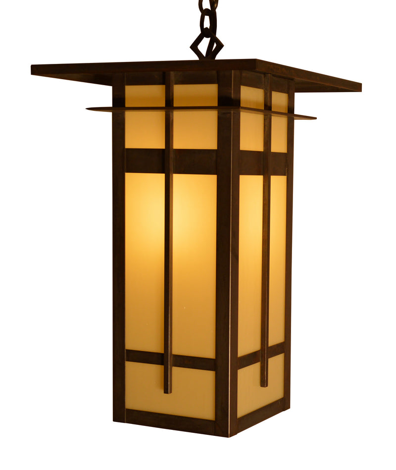 Arroyo FIH-10LTN-MB One Light Pendant, Mission Brown