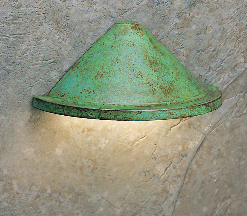 Arroyo LVW-B8R-VP One Light Landscape, Verdigris Patina