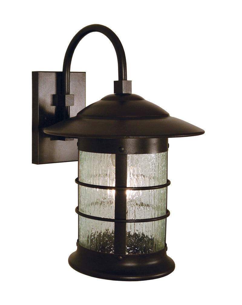 Arroyo NB-9RM-BZ One Light Wall Mount, Bronze