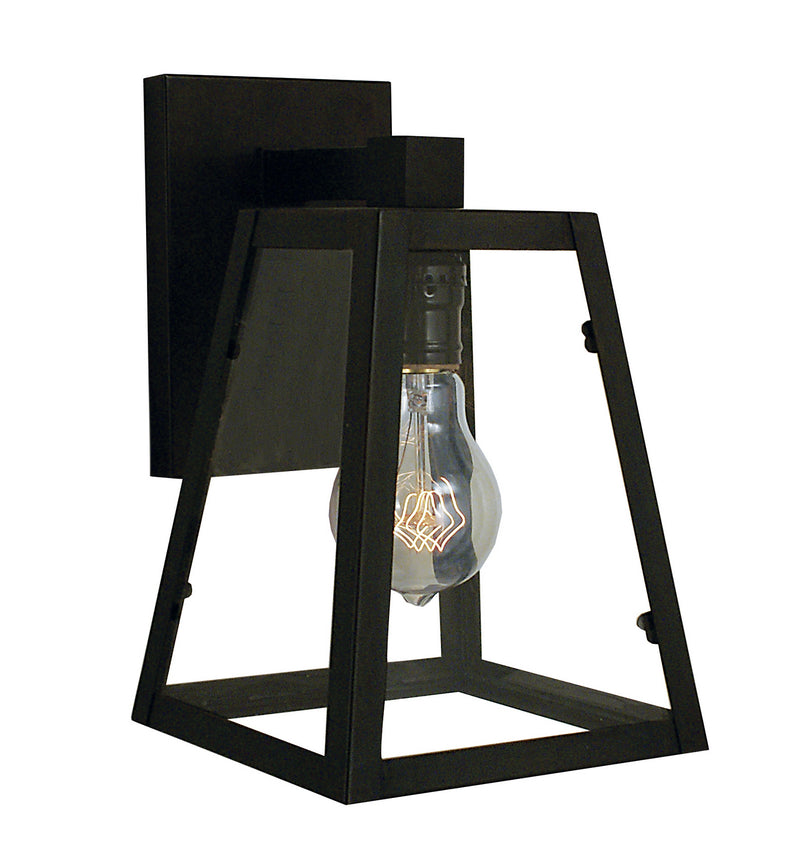 Arroyo VIB-6CLR-BZ One Light Wall Mount, Bronze