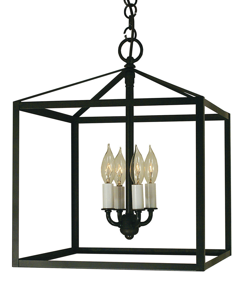 Arroyo VIH-14-BZ Four Light Pendant, Bronze