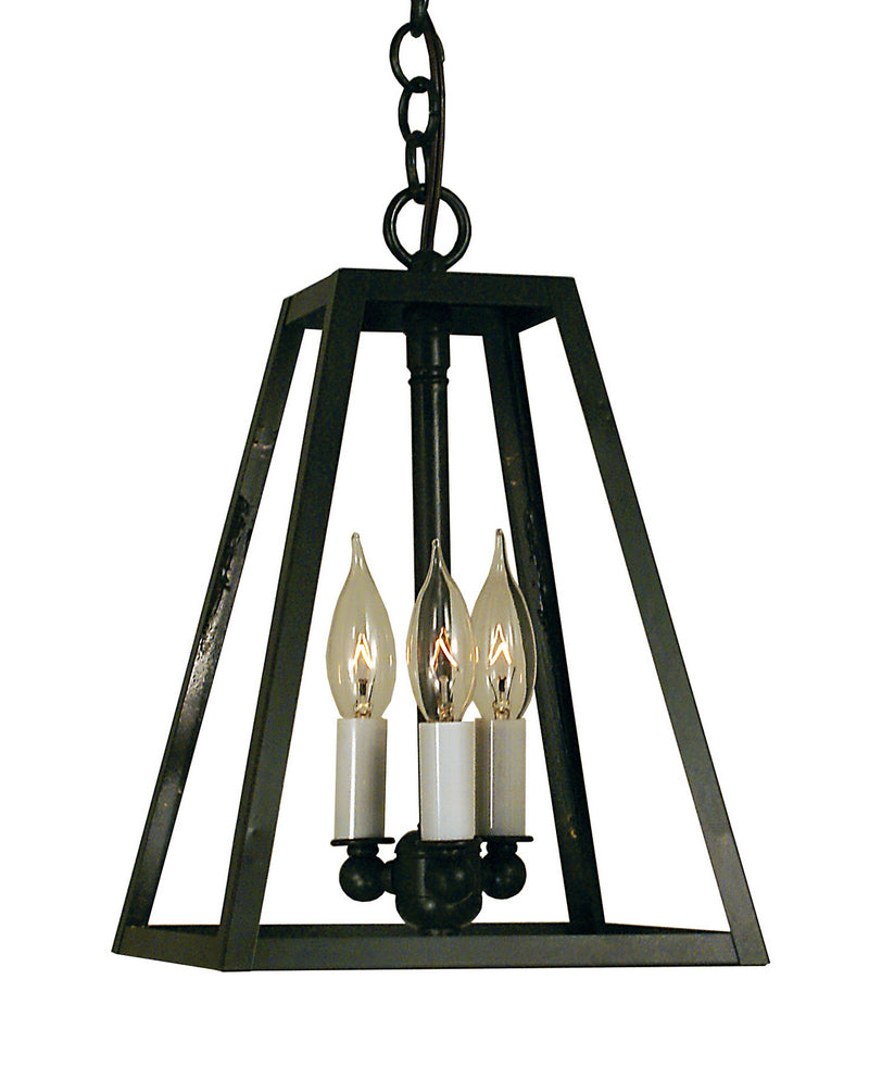 Arroyo VIH-9-BZ Three Light Pendant, Bronze