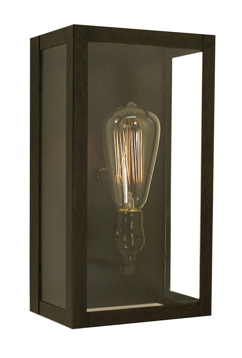Arroyo VIS-12CLR-BZ One Light Wall Mount, Bronze