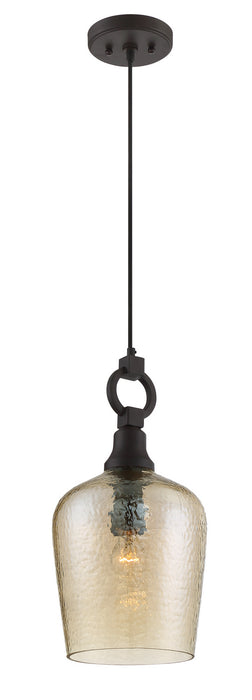 Quoizel CKKD1509WT One Light Mini Pendant, Western Bronze