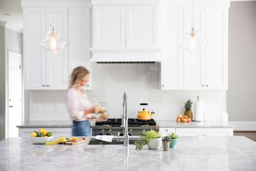 Quoizel QF2046C One Light Pendant, Polished Chrome