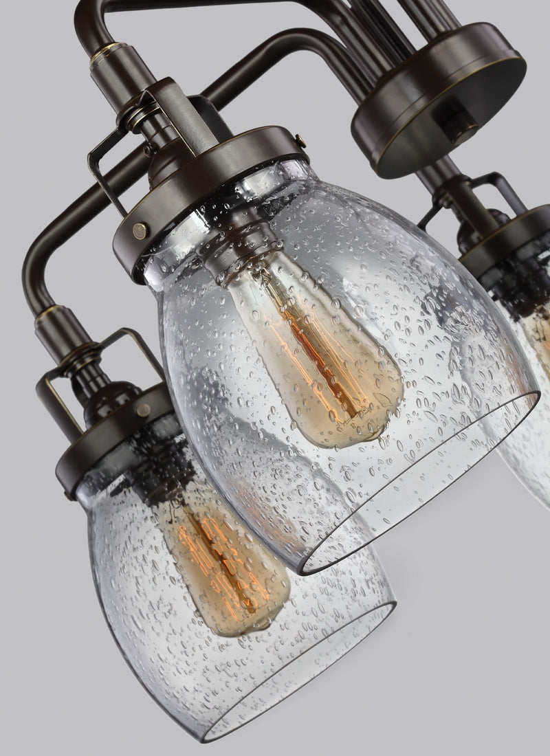 Generation Lighting 3114505-710 Five Light Chandelier, Bronze