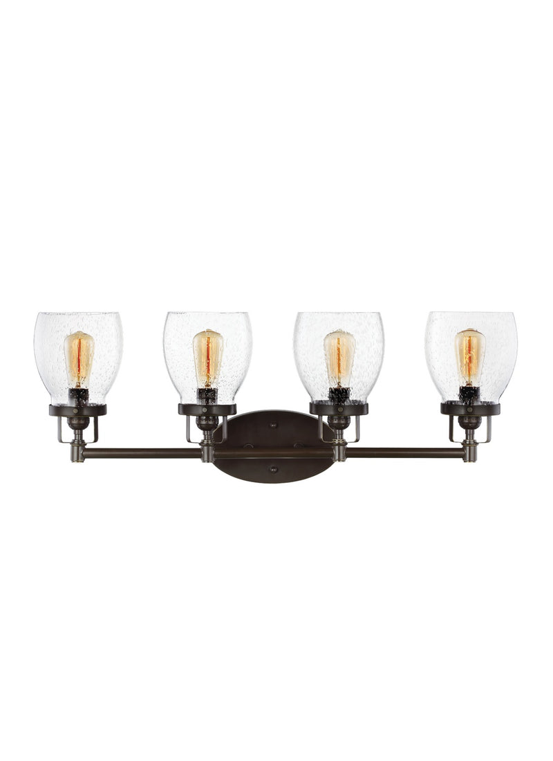Generation Lighting 4414504-710 Four Light Wall/ Bath, Bronze