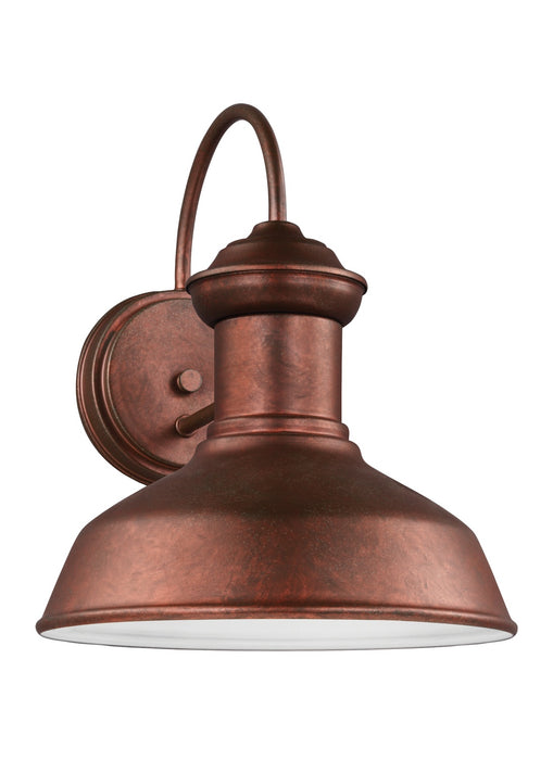 Generation Lighting 8547701-44 One Light Outdoor Wall Lantern, Weathered Copper