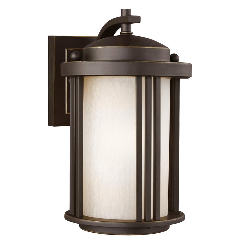 Generation Lighting 8547901-71 One Light Outdoor Wall Lantern, Antique Bronze
