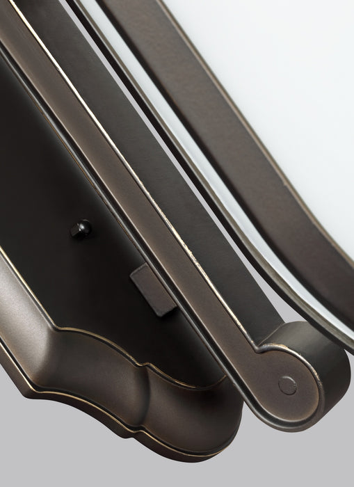 Generation Lighting 8636301-71 One Light Outdoor Wall Lantern, Antique Bronze