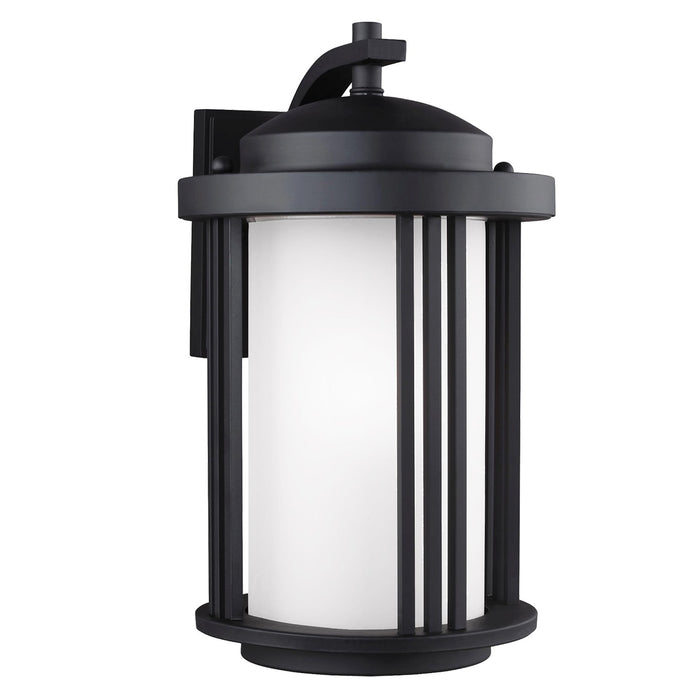 Generation Lighting 8747901-12 One Light Outdoor Wall Lantern, Black