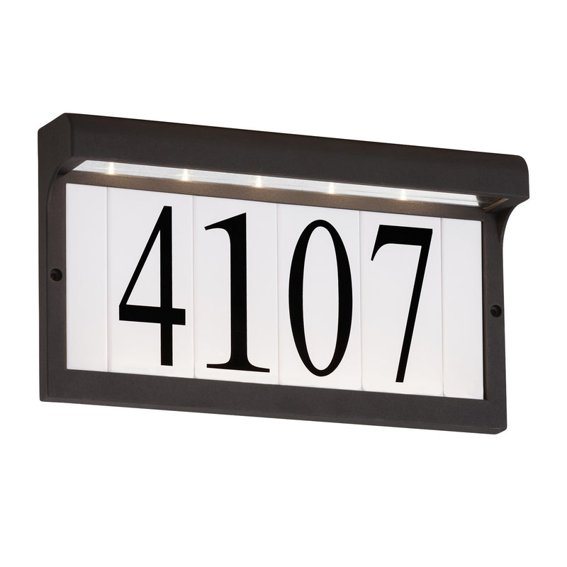Generation Lighting 96091S-12 LED Address Light, Black