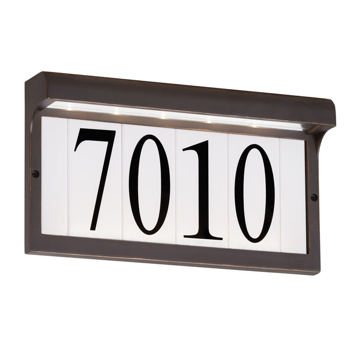 Generation Lighting 96091S-71 LED Address Light, Antique Bronze