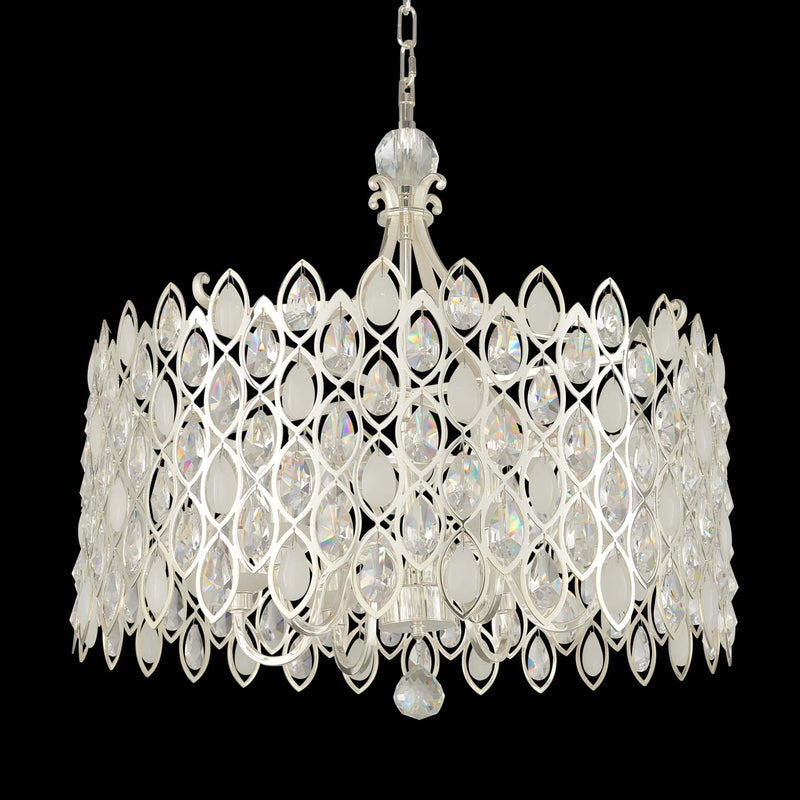 Allegri 028754-017-FR001 Ten Light Pendant, Two Tone Silver