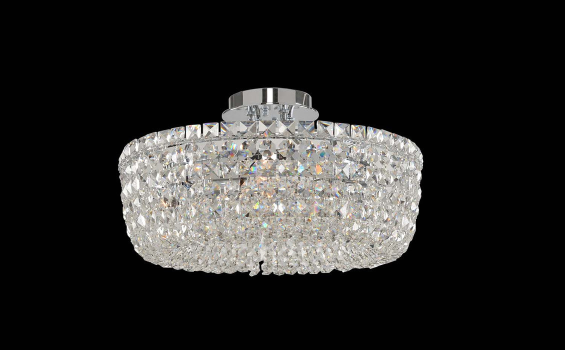 Allegri 029440-010-FR001 Five Light Semi Flush Mount, Chrome