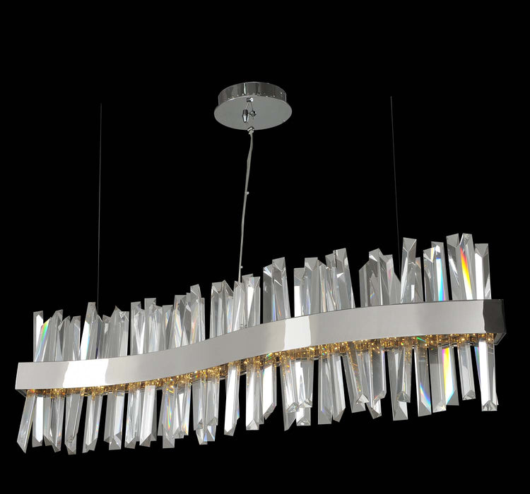 Allegri 030250-010 LED Island Pendant, Chrome