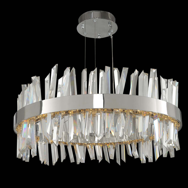 Allegri 030254-010 LED Pendant, Chrome