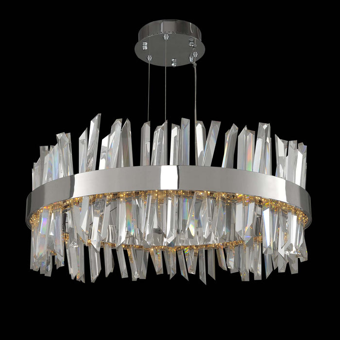Allegri 030255-010 LED Pendant, Chrome
