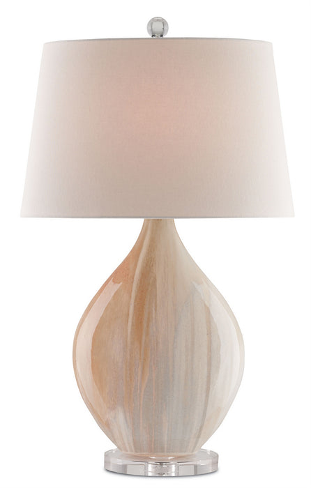 Currey and Company 6111 One Light Table Lamp, Amber