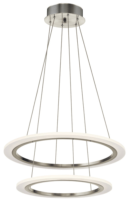 Kichler 83670 LED Pendant, Brushed Nickel
