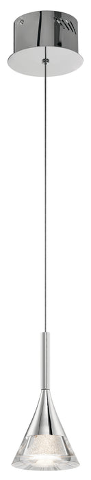 Kichler 83721 LED Mini Pendant, Chrome