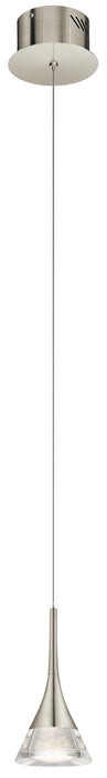 Kichler 83790 LED Mini Pendant, Brushed Nickel