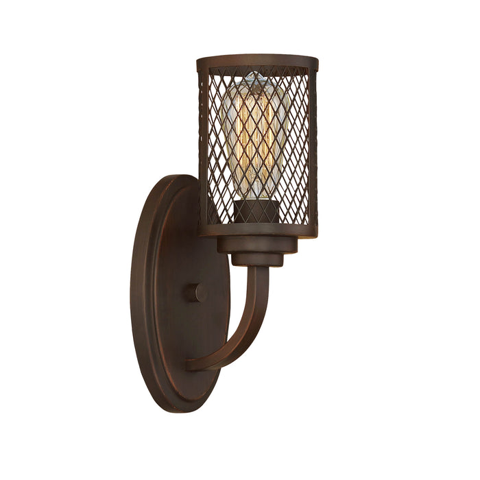 Millennium 3271-RBZ One Light Wall Sconce, Rubbed Bronze