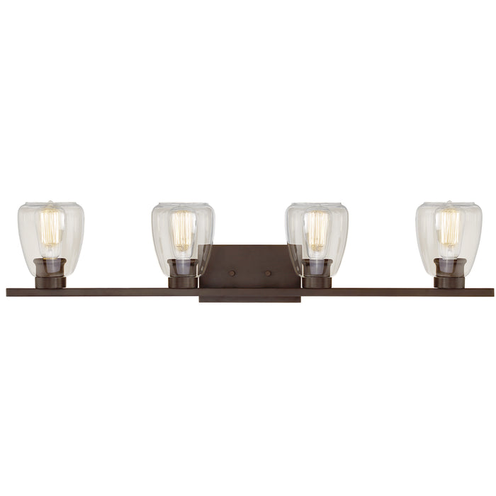 Millennium 364-RBZ Four Light Vanity, Rubbed Bronze