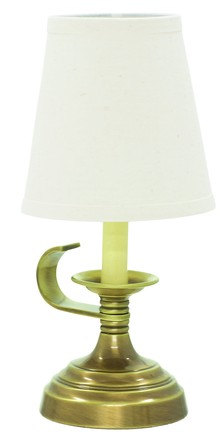House of Troy CH878-AB One Light Table Lamp, Antique Silver