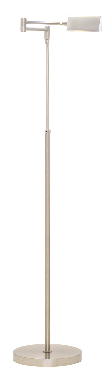 House of Troy D100-SN LED Floor Lamp, Satin Nickel