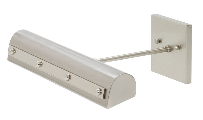 House of Troy DTRLEDZ14-SN/PN LED Picture Light, Satin Nickel with Polished Nickel Accents
