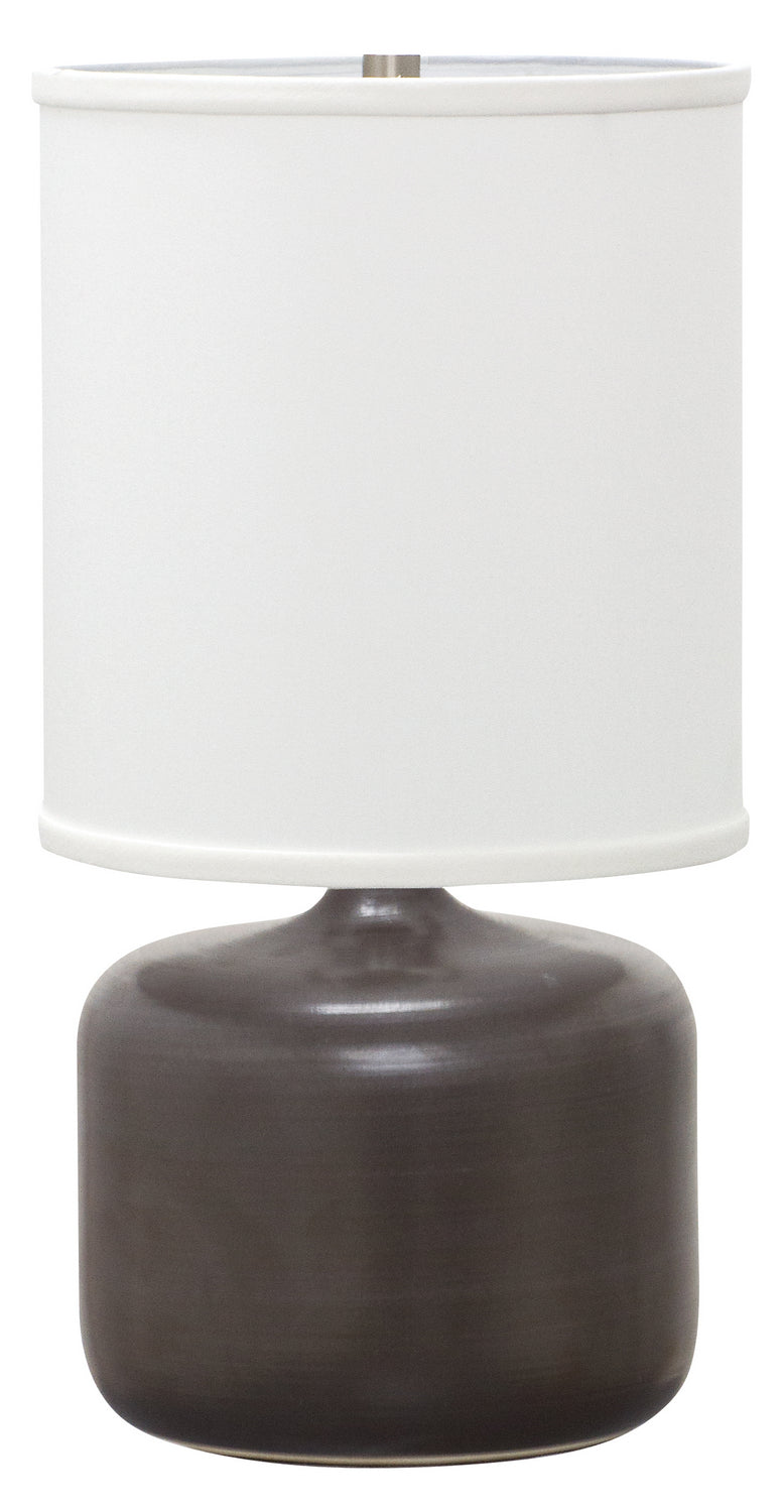 House of Troy GS120-BM One Light Table Lamp, Black Matte