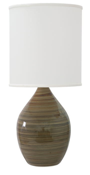 House of Troy GS401-TE One Light Table Lamp, Tigers Eye