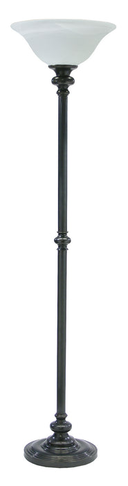 House of Troy N600-OB-O One Light Floor Lamp, Oil Rubbed Bronze