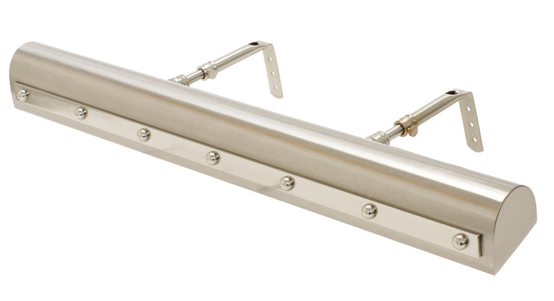 House of Troy TR24-SN/PN Three Light Picture Light, Satin Nickel with Polished Nickel Accents