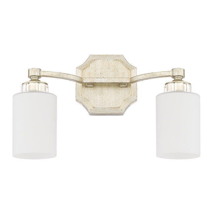Capital Lighting 115021WG-375 Two Light Vanity, Winter Gold