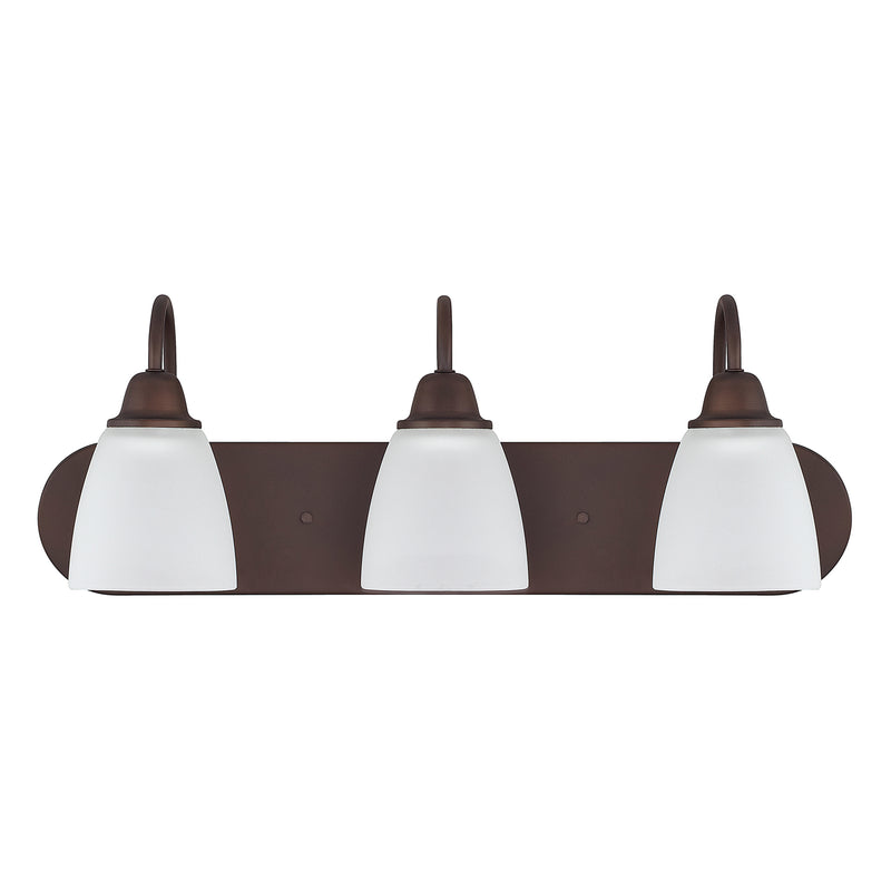 Capital Lighting 115131BZ-337 Three Light Vanity, Bronze