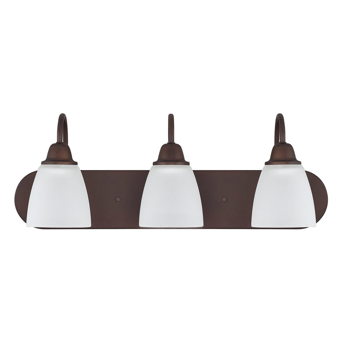 Capital Lighting 115131BZ-337 Three Light Vanity, Bronze
