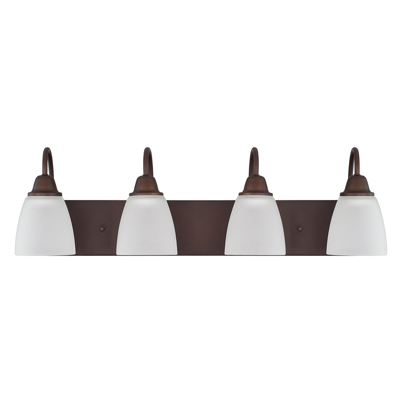 Capital Lighting 115141BZ-337 Four Light Vanity, Bronze