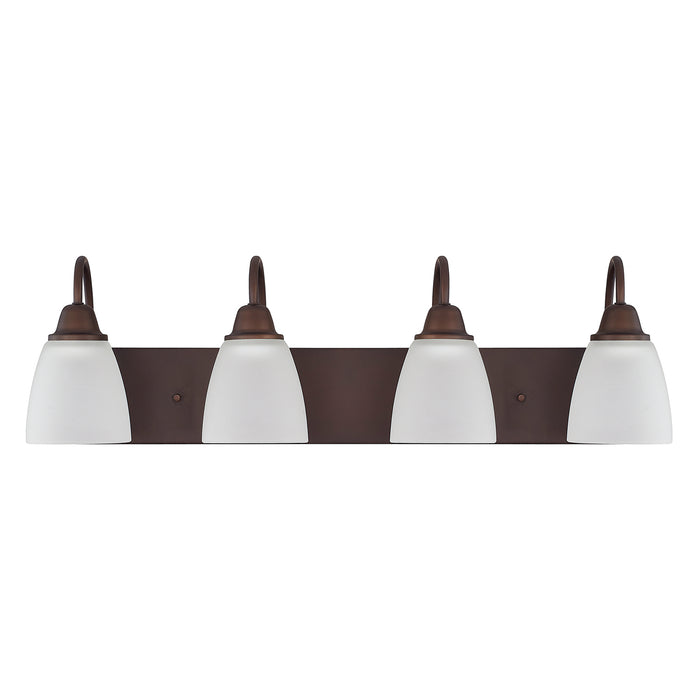 Capital Lighting 115141BZ-337 Four Light Vanity, Bronze