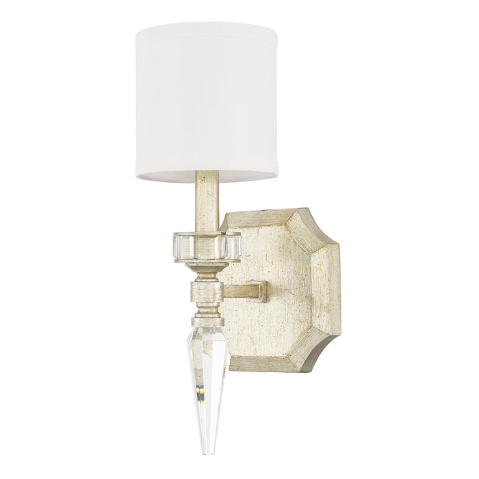 Capital Lighting 615011WG-671 One Light Wall Sconce, Winter Gold
