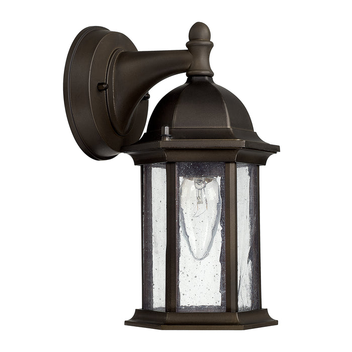 Capital Lighting 9831OB One Light Outdoor Wall Lantern, Old Bronze