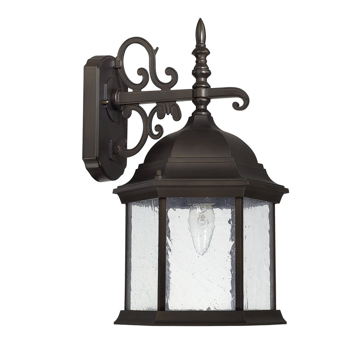 Capital Lighting 9833OB One Light Outdoor Wall Lantern, Old Bronze