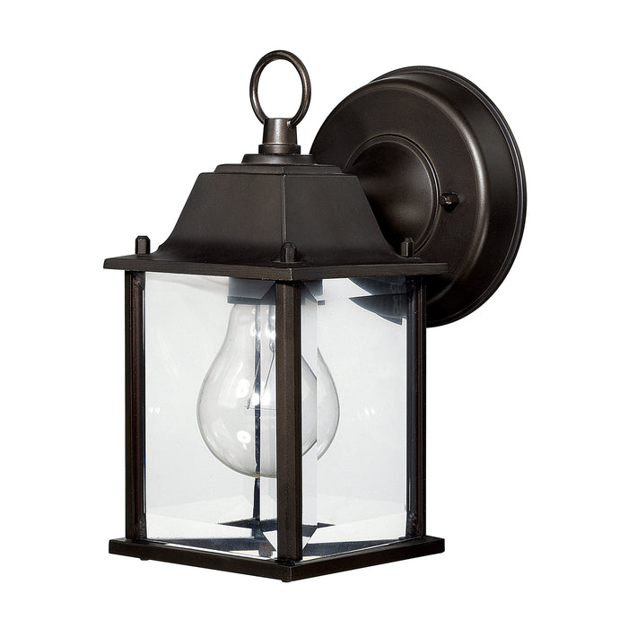 Capital Lighting 9850OB One Light Outdoor Wall Lantern, Old Bronze