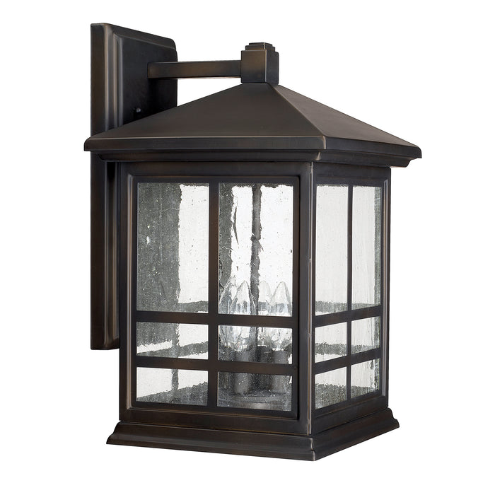 Capital Lighting 9913OB Four Light Outdoor Wall Lantern, Old Bronze