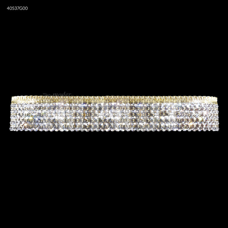 James R. Moder 40537G00 Eight Light Vanity, Gold