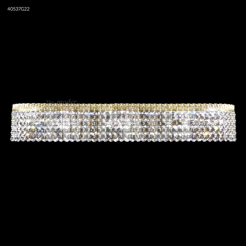 James R. Moder 40537G22 Eight Light Vanity, Gold